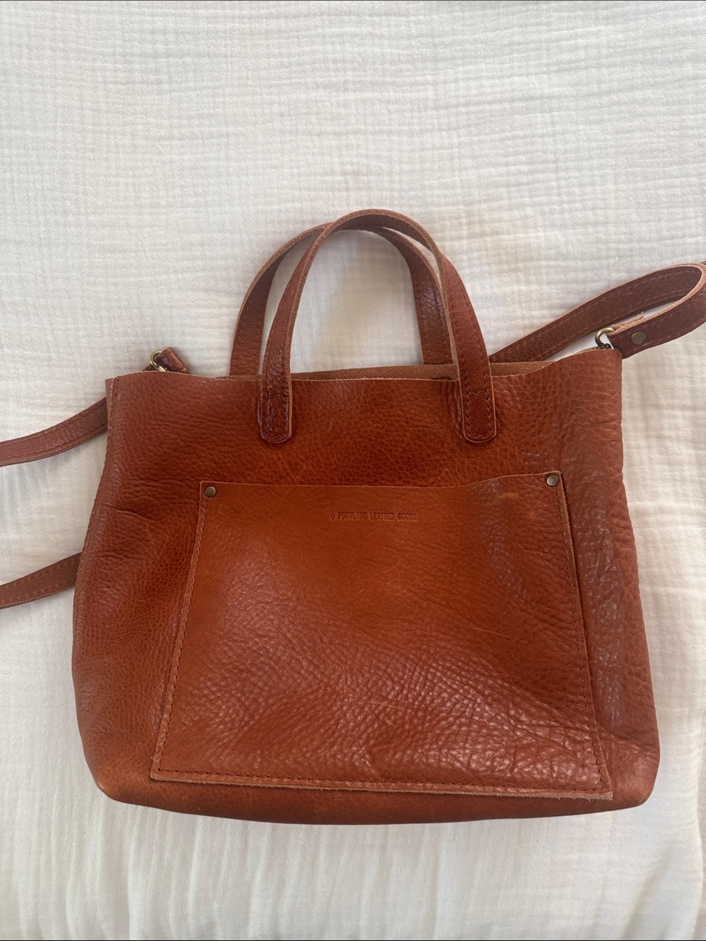 Portland Leather medium tote